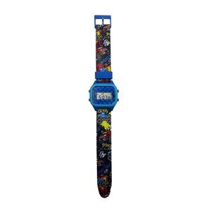 Wonder Nation LED dial kids digital watch (Monster Trucks print)